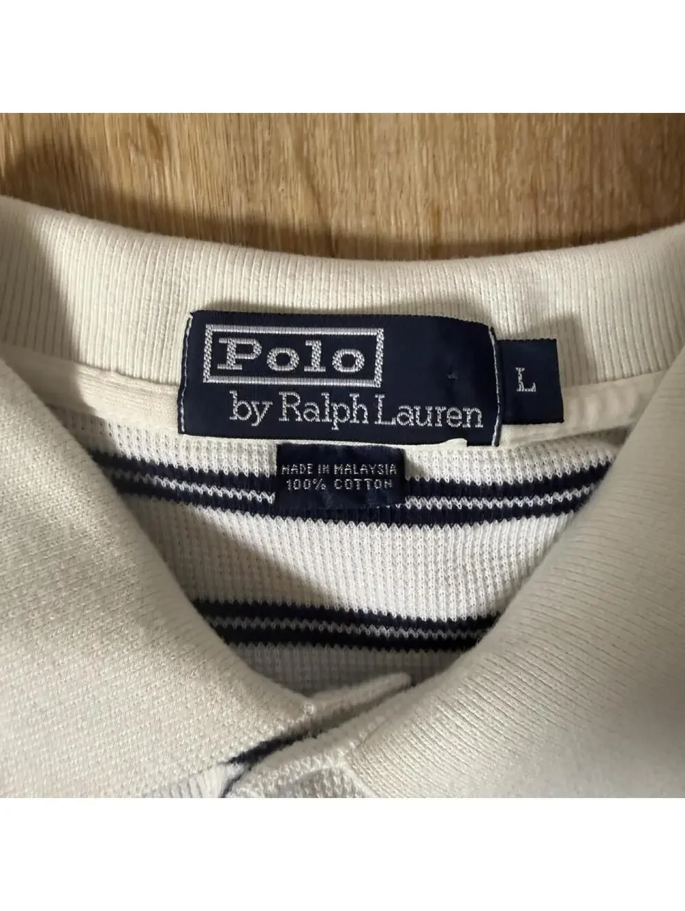 Polo Ralph Lauren Men's White and Multi Polo-shirt